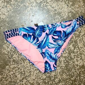 California SunShine Tropical leaf Swim bottoms